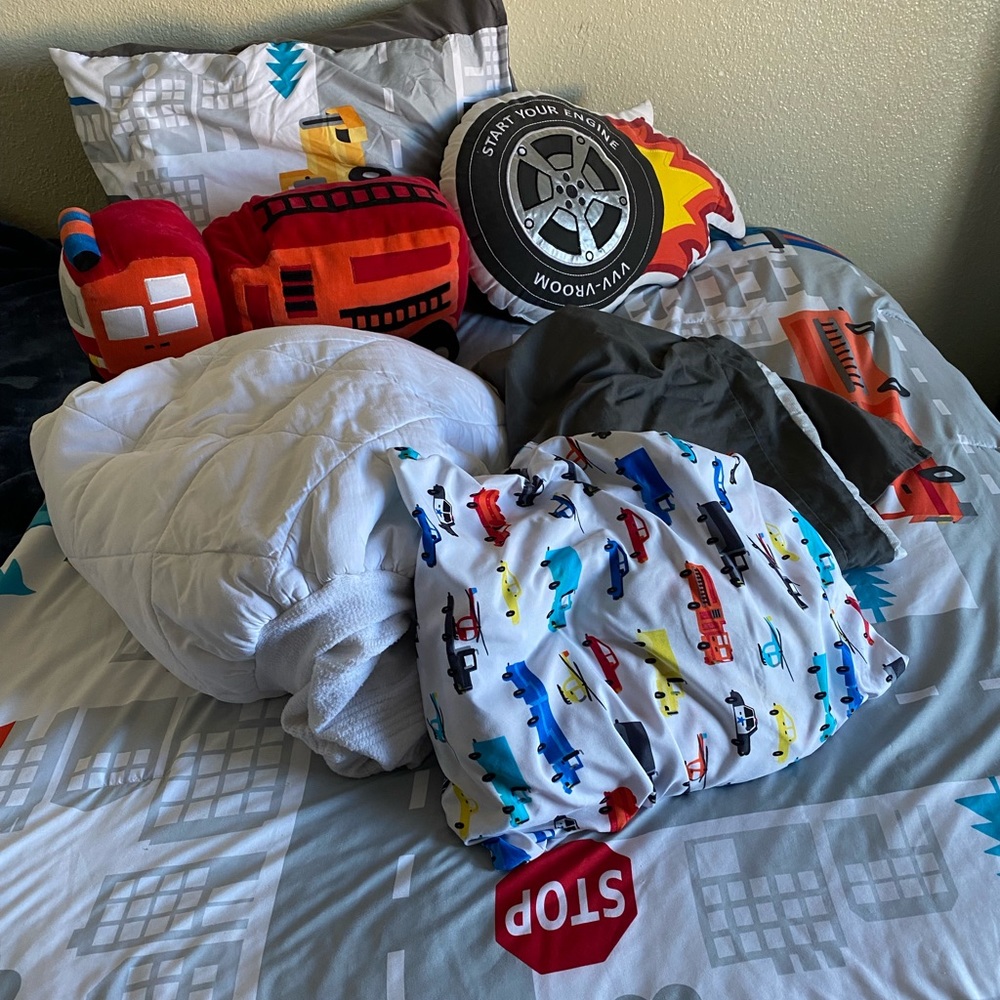 Twin size bedding from Target